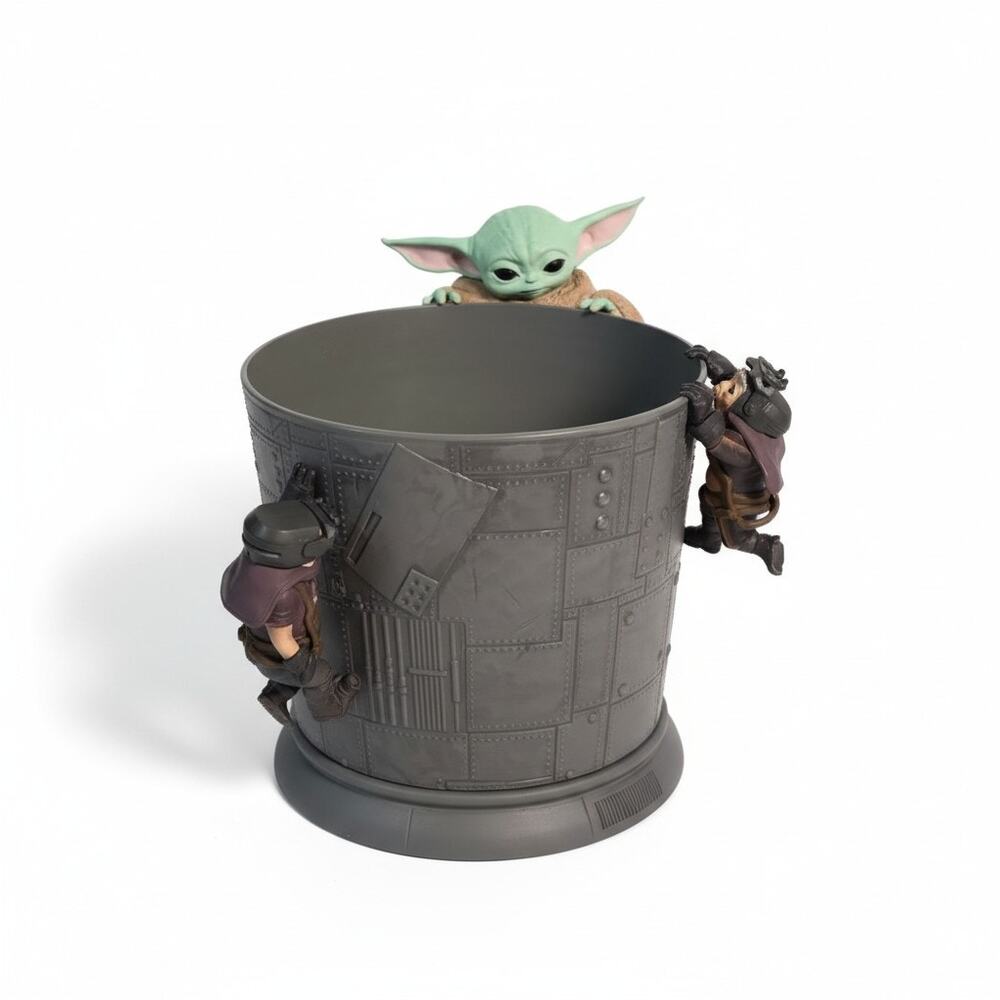 Star Wars Mandalorian Grogu Popcorn Bucket Walmart NIB